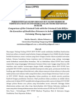 Jurnal Hukum Comparison of the Criminal Code With the Criminal Code Bill for the Execution of Death Row Prisoners in Indonesia in a Legal Certainty Theory Approach (1)