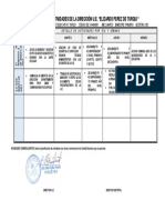 Plan Semanal Marzo