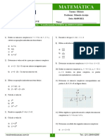 Lista 21 - Complexos PDF