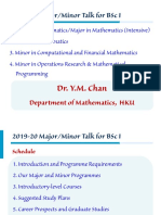 MathMajorMinor 2019-20-09Aug2019YMChan