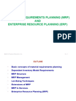 Lecture 12 - Enterprise Resourse Planning