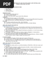 1arts Elements and Principles of Art of South West and Central Asia Handout