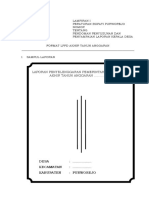 Laporan Penyelenggaran Pemerintahan Desa (LPPD) AKHIR TAHUN ANGGARAN ...........