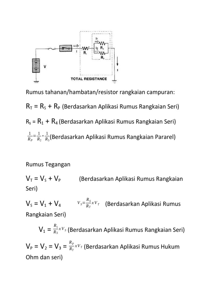 Rumus tahanan campuran pdf