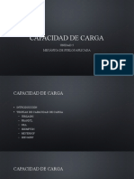 Capacidad DE CARGA