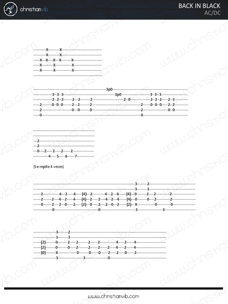 Back in black acdc 1 pdf