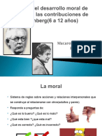 Teoria Del Desarrollo Moral de Piaget Kohlberg