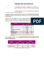 CANTIDAD DE SUSTANCIA - (Clase 1) PDF