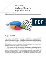 KPIs de Pet Shop - Art I PDF