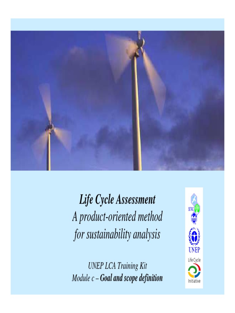 Module C Goal and Scope Definition | PDF | Life Cycle Assessment