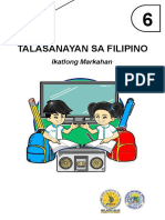 Talasanayan Sa Filipino: Ikatlong Markahan