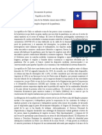Documento de Postura Pais Chile Tema Desempleo Despues de La Pandemia