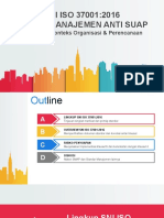 SNI ISO 37001:2016 Sistem Manajemen Anti Suap: Bagian 1 - Konteks Organisasi & Perencanaan