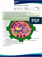 Examen Supletorio 3ero Física