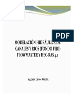 Modelación Hec-Ras y Flowmaster PDF