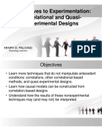 5 Alternatives To Experimentation Correlational and Quasi Experimental Design PDF