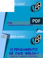 Pensamentos de Jack Welch sobre liderança, hierarquia, motivação, seleção, demissão e talento