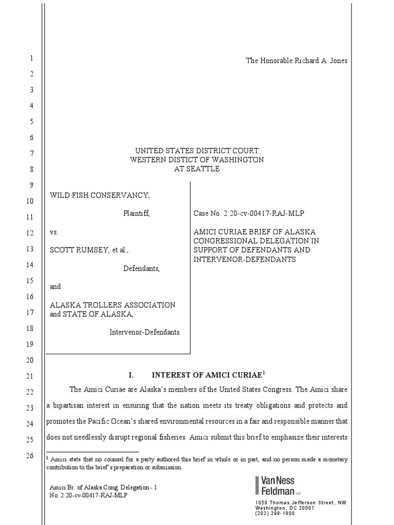 Amici curiae brief pdf endangered species act of 1973 national