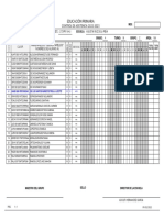 Lista de Asistecia 4to C