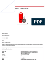 BF7798-SP - Baldwin - Spin-On Fuel Filters - Baldwin