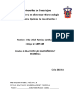 Practica 5 Determinación de Proteínas y Aminoácidos