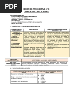 Sesión de Aprendizaje #01