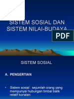 SISTEM SOSIAL