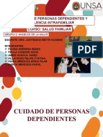 CUIDADOS DE PACIENTES DEPENDIENTES Y VIOLENCIA FAMILIAR