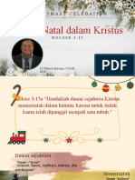 Damai Natal Didalam Kristus