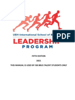 ISB Leadership Program - Fifth Edition - 2021