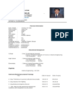 Floreto M Dorog Jr. Resume