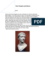 Roman Emperors' Legacies in 40 Characters