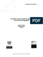 El Desafio Hacia El GA en La Hora de La Igualdad CEPAL ONU