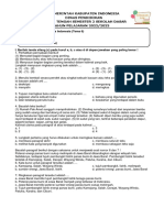 Soal Tema 6 Kelas 5 Semester 2 T.A 2022-2023 Mapel Bahasa Indonesia PDF