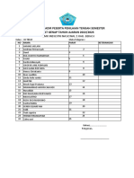 Daftar Hadir Peserta Ujian Full