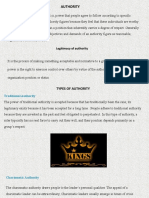 Authority and Types