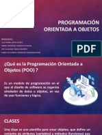 Programación Orientada A Objetos