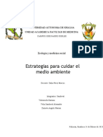 Estrategias para cuidar el medio ambiente