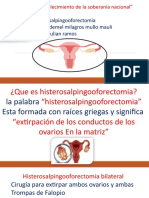 Histerosalpingooforectomia Jademel Milagros Mullo Mauli Lic. Julian Ramos
