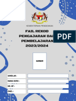 Fail Rekod PDPC 2023 - 2024 PDF