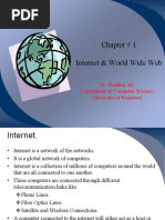 Chapter 1 - Internet & World Wide Web