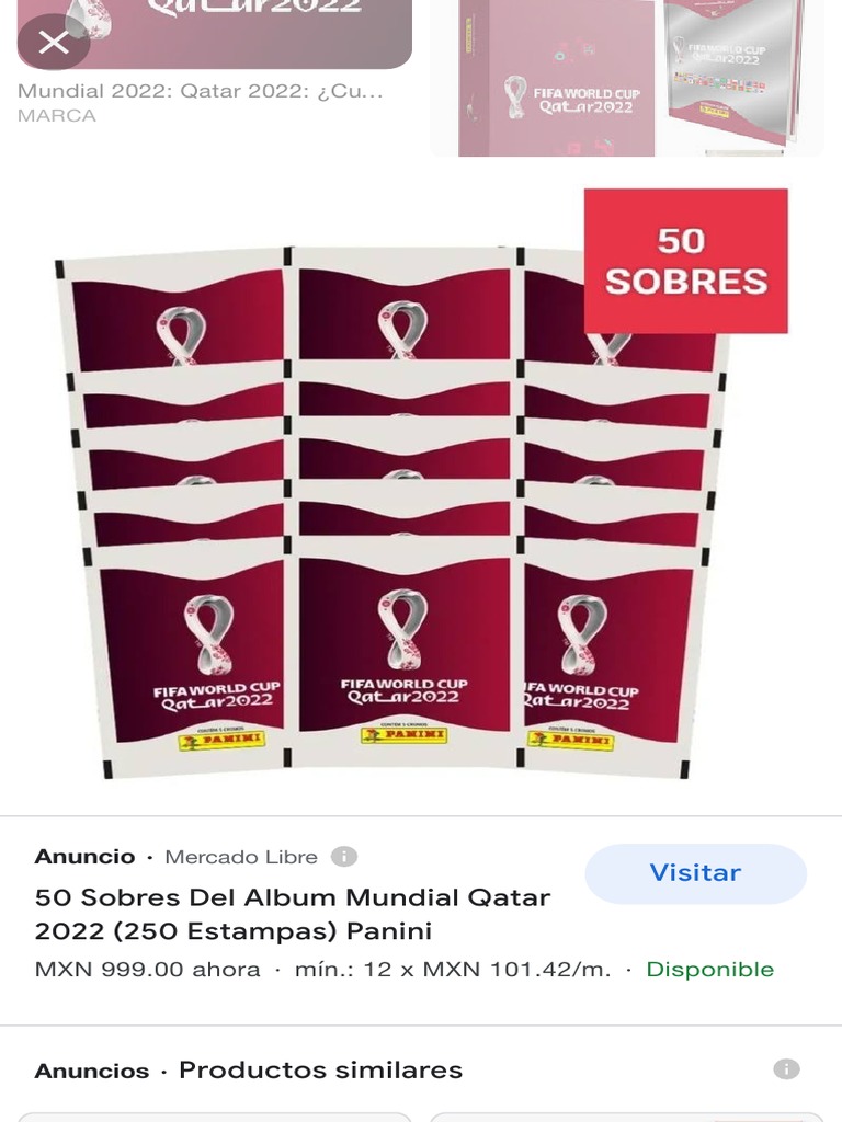 Álbum Panini Mundial Qatar 2022 | PDF | Estilo de vida
