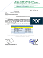 Pengunduran Pendaftaran Lomba Karya Tulis Ilmiah (Kti) PDF