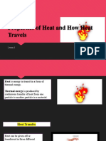 Properties of Heat and How Heat Travels