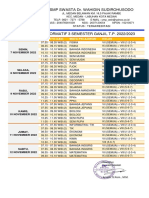 Jadwal Ujian F3S1 2022-2023 PDF