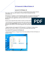 Cara Instal Net Frame Work 3.5 Di Windows 8 Atau 10