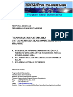 Pemanfaatan Matematika Untuk Meningkatkan Kompetensi Guru Sma - SMK