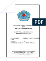 Cover Analisis Hasil Evaluasi Dan Program Perbaikan