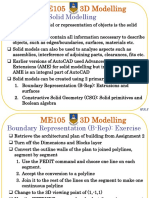 ME105 Lecture 10 - Solid Modelling PDF