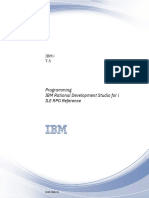 IBM I 7.5 Programming IBM Rational Development Studio For I ILE RPG Reference PDF